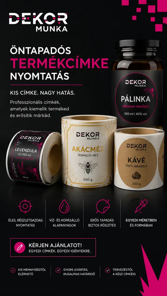 Matrica és fólia nyomtatás cégeknek