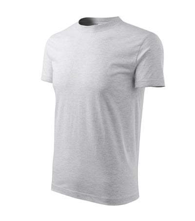 Classic - Póló unisex - világosszürke melírozott