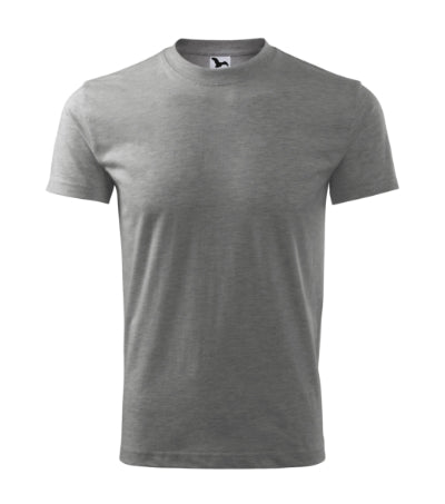 Classic - Póló unisex - sötétszürke melírozott