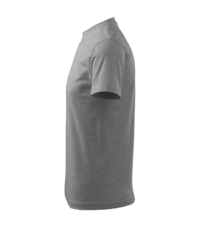 Classic - Póló unisex - sötétszürke melírozott