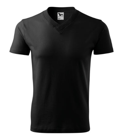 V-neck - Póló unisex - fekete