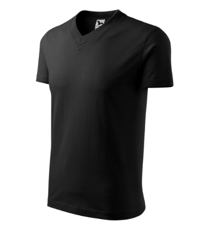 V-neck - Póló unisex - fekete
