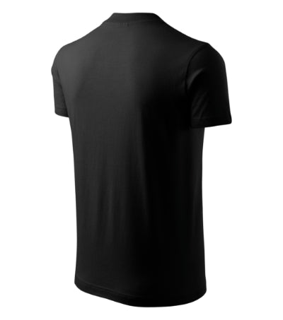 V-neck - Póló unisex - fekete
