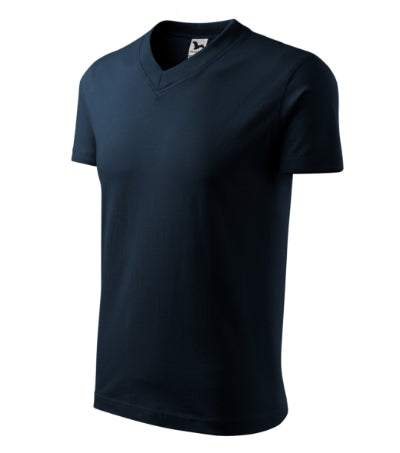 V-neck - Póló unisex - tengerészkék
