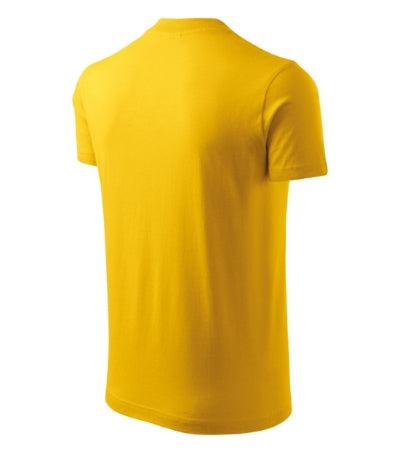 V-neck - Póló unisex - sárga