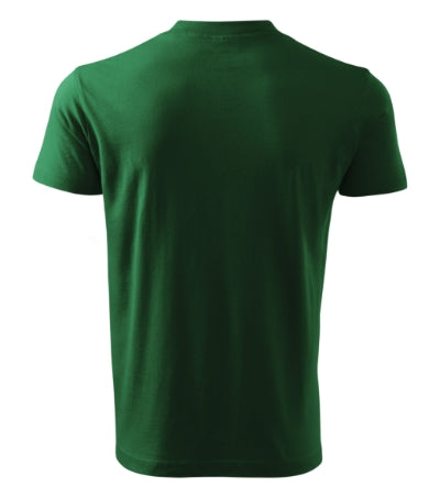 V-neck - Póló unisex - üvegzöld