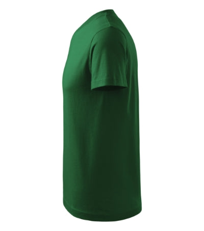 V-neck - Póló unisex - üvegzöld