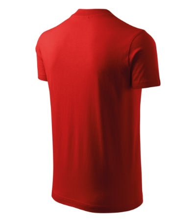 V-neck - Póló unisex - piros