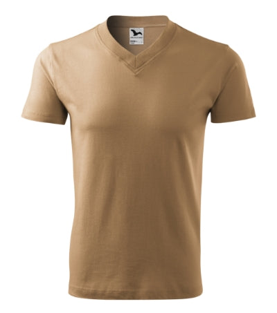V-neck - Póló unisex - homok