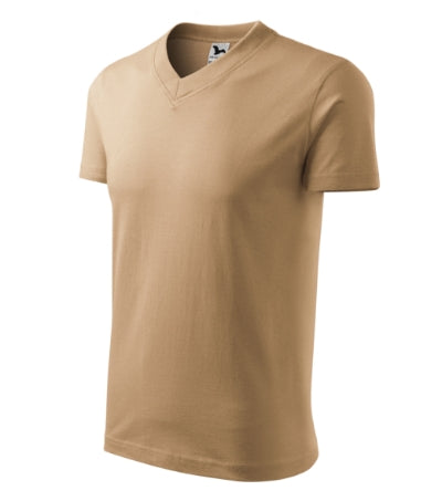 V-neck - Póló unisex - homok