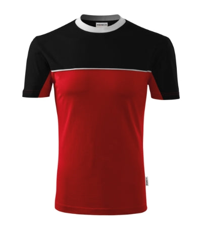Colormix - Póló unisex - piros