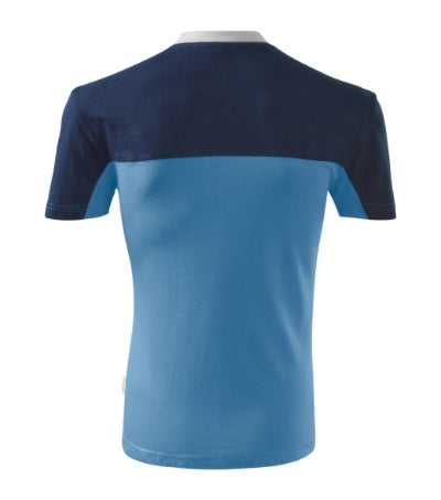 Colormix - Póló unisex - azúrkék
