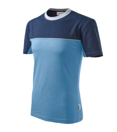 Colormix - Póló unisex - azúrkék