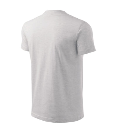 Heavy - Póló unisex - világosszürke melírozott