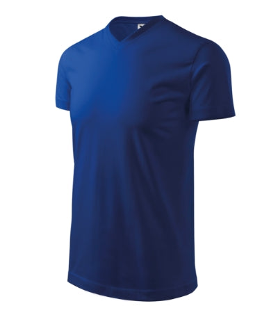 Heavy V-neck - Póló unisex - királykék