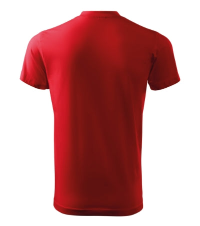Heavy V-neck - Póló unisex - piros