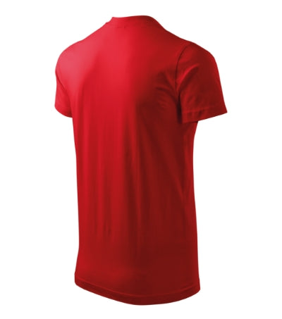 Heavy V-neck - Póló unisex - piros