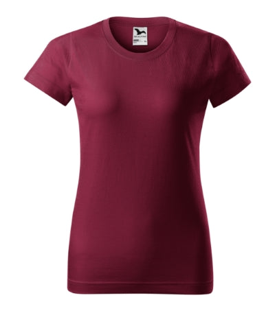 Basic - Póló női - garnet