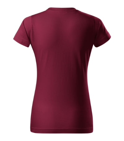 Basic - Póló női - garnet
