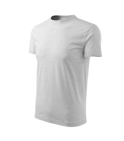 Basic - Póló gyerek - világosszürke melírozott
