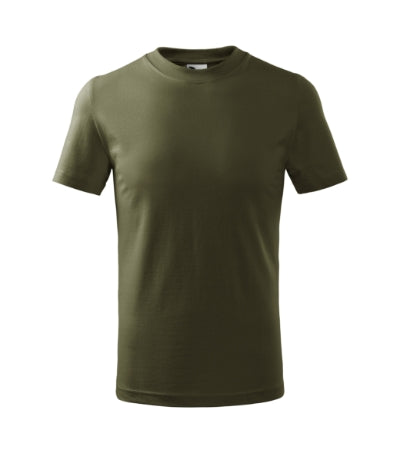 Basic - Póló gyerek - military
