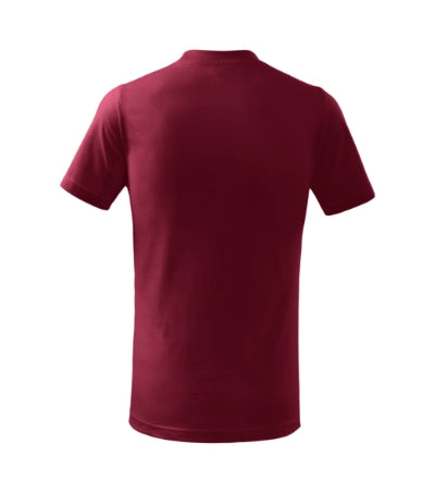 Basic - Póló gyerek - garnet