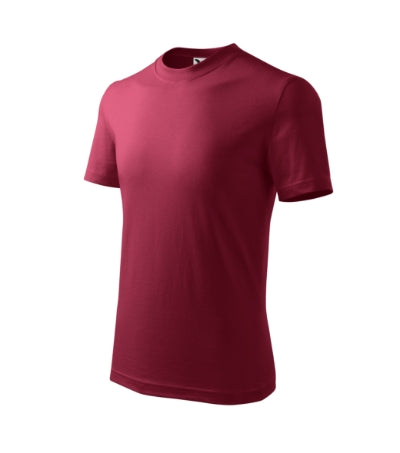 Basic - Póló gyerek - garnet
