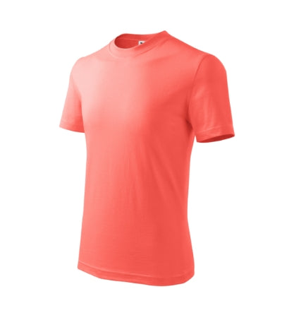 Basic - Póló gyerek - coral