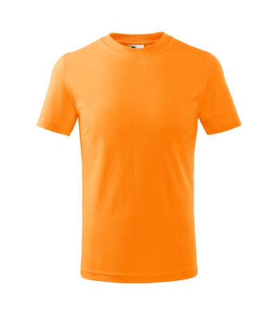 Basic - Póló gyerek - mandarinsárga