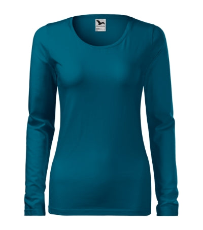 Slim - Póló női - petrol kék