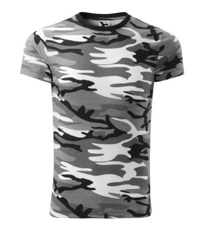 Camouflage - Póló unisex - szürke terepszín