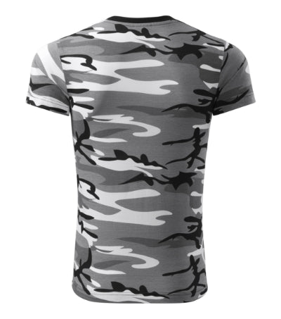 Camouflage - Póló unisex - szürke terepszín