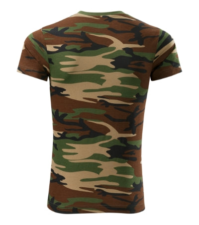 Camouflage - Póló unisex - barna terepszín