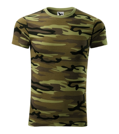 Camouflage - Póló unisex - zöld terepszín