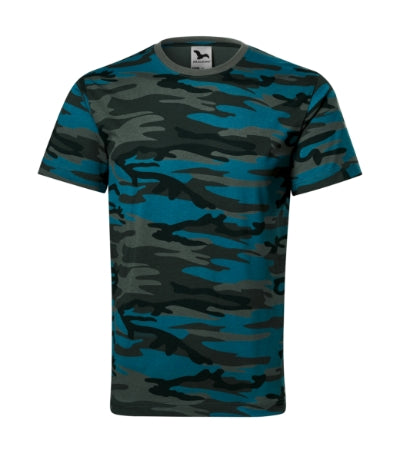 Camouflage - Póló unisex - camouflage petrol