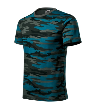 Camouflage - Póló unisex - camouflage petrol