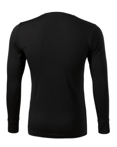 Merino Rise LS - Póló férfi - fekete