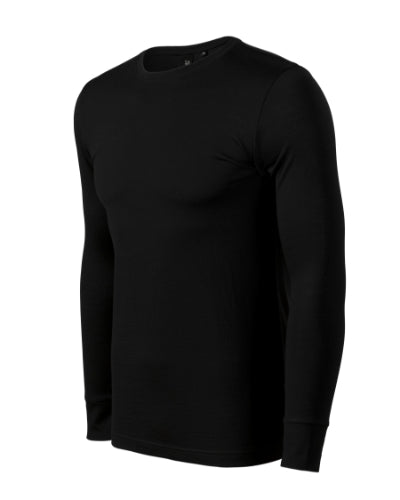 Merino Rise LS - Póló férfi - fekete