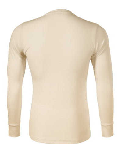 Merino Rise LS - Póló férfi - mandula
