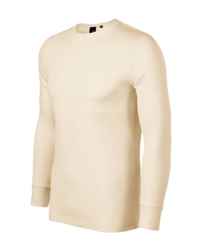 Merino Rise LS - Póló férfi - mandula