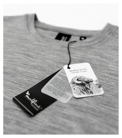 Merino Rise LS - Póló férfi - mandula