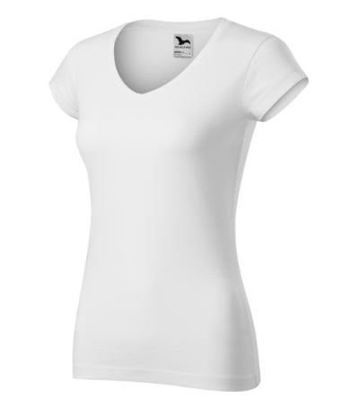 Fit V-neck - Póló női - fehér