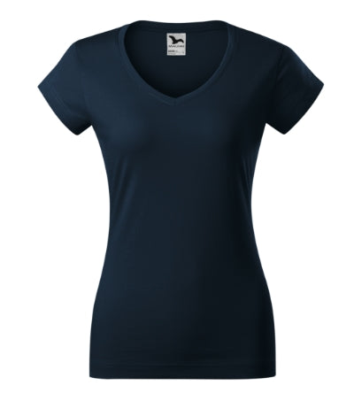 Fit V-neck - Póló női - tengerészkék