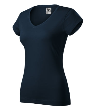 Fit V-neck - Póló női - tengerészkék