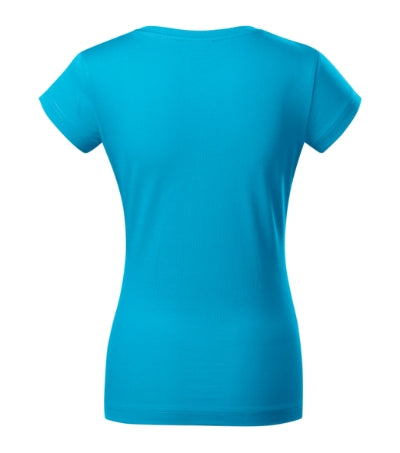 Fit V-neck - Póló női - türkiz