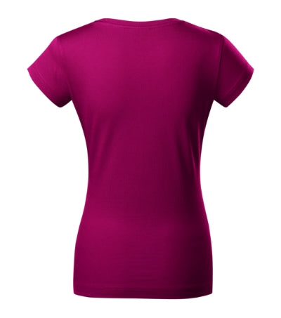Fit V-neck - Póló női - fukszia