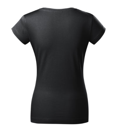 Fit V-neck - Póló női - ébenszürke