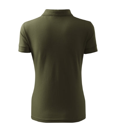 Pique Polo - Galléros póló női - military