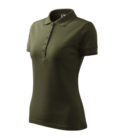Pique Polo - Galléros póló női - military