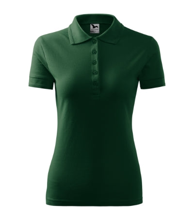 Pique Polo - Galléros póló női - dark green